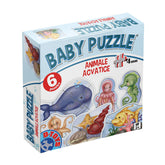 Baby Puzzle – Animale acvatice
