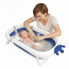 Cadita pliabila cu senzor de temperatura, perna reductoare, Ricokids