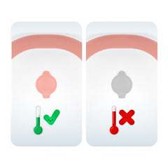 Cadita pliabila cu termometru digital, perna reductoare, Ricokids