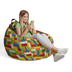 Fotoliu puf Bean Bag tip para - Tetris