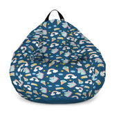 Fotoliu puf Bean Bag tip para - Unicorni