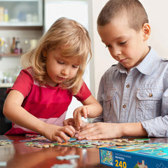 Edu Puzzle Sistemul Solar, 240 piese