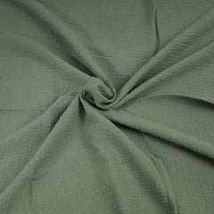 Set 2 paturici muselina 80x80cm - Alb si verde