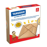Joc Tangram, 7 piese – Joc tip puzzle