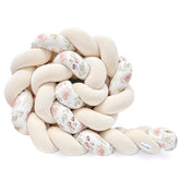 Protectie impletita din bumbac catifelat, Sparrow, Almond Flowers, 340cm