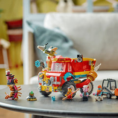 LEGO® Monkie Kid - Camionul electric al echipei lui Monkie Kid