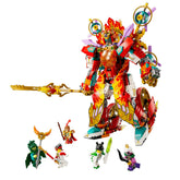 LEGO® Monkie Kid - Robotul cu inel de foc al lui Nezha