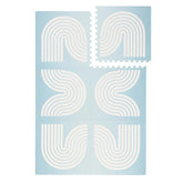 Covoras puzzle din spuma Archie, 120x180cm, 6 piese