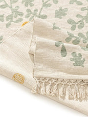 Covor din bumbac 100% - Hana Cream/Green