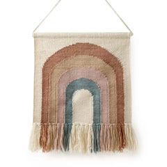 Curcubeu - decorațiune textilă de perete