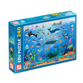 Viața în Ocean - Puzzle Copii, 240 piese