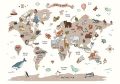 Harta Lumii (IV) - Fototapet