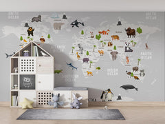 Harta Lumii (II) - Fototapet