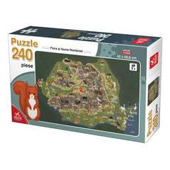 Puzzle Flora și Fauna României – Puzzle 240 piese