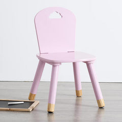 Set masa si scaun Douceur Roz