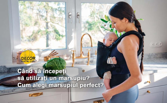 Cand sa incepeti sa utilizati un marsupiu?