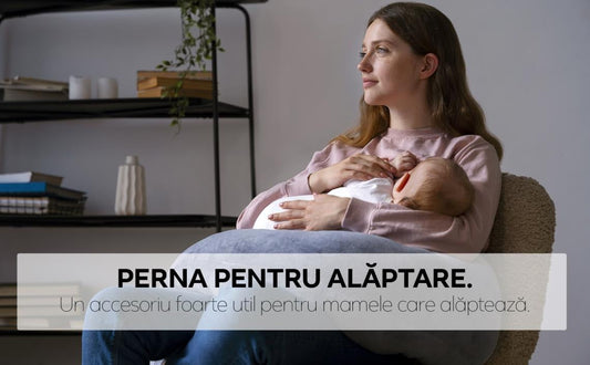 Perna pentru alaptare - Comfort si suport pentru o alaptare fericita!