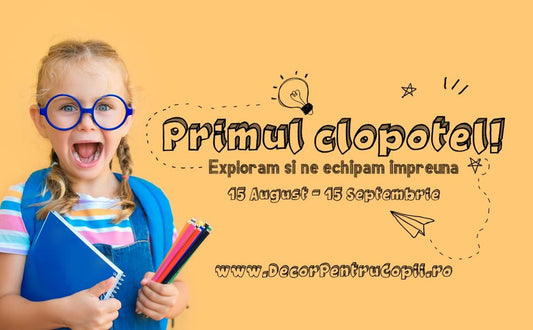 Primul Clopotel: Mobilier Montessori, Rechizite si Jocuri Educative!