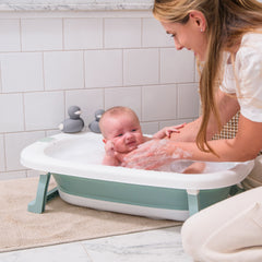 Cadita pliabila cu dop de scurgere, 0 Luni+, Momi Nata