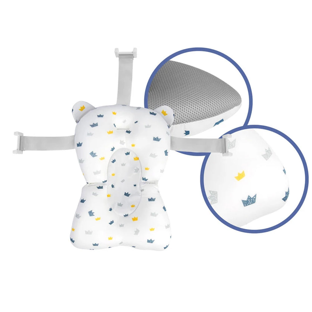 Cadita pliabila cu senzor de temperatura, perna reductoare, Ricokids