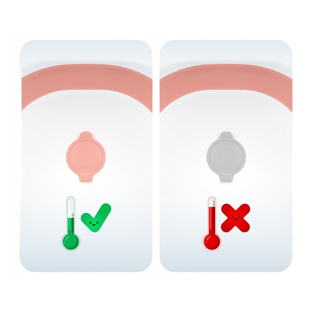 Cadita pliabila cu termometru digital, perna reductoare, Ricokids