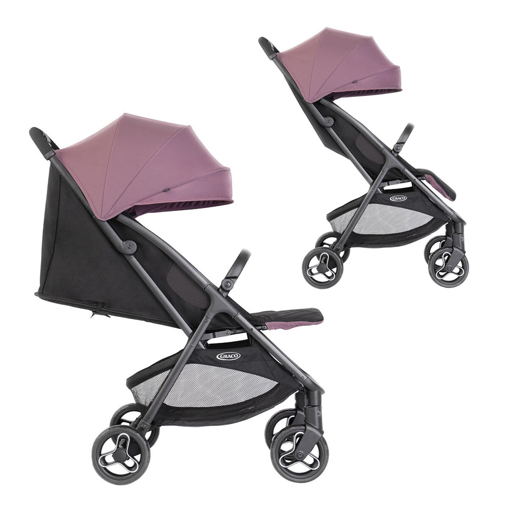 Carucior sport pentru copii, pliere automata, Graco, Myavo Mulberry