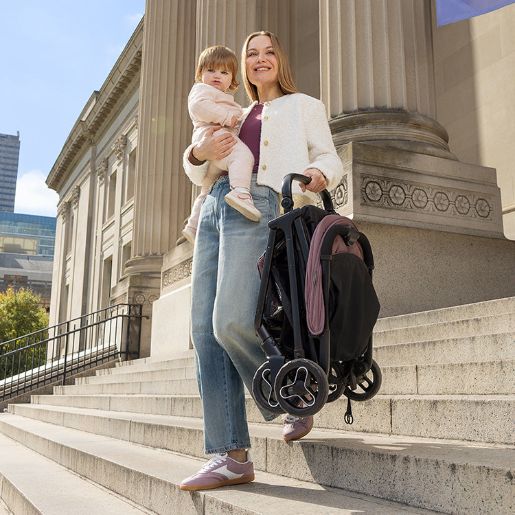 Carucior sport pentru copii, pliere automata, Graco, Myavo Mulberry