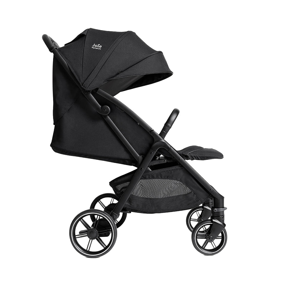 Carucior ultracompact Joie Parcel LX, nastere - 22 kg, Signature Ebony