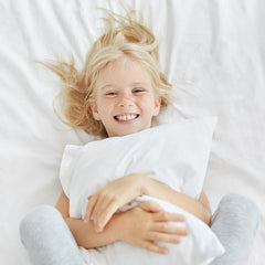 Cearceaf din bumbac cu elastic Delux Plain Alb