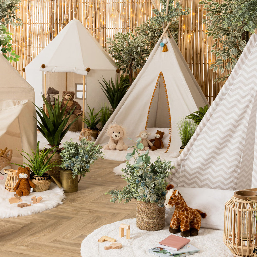 Cort teepee Wapi - Alb