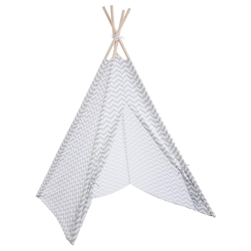 Cort teepee Wapi - Alb & Gri