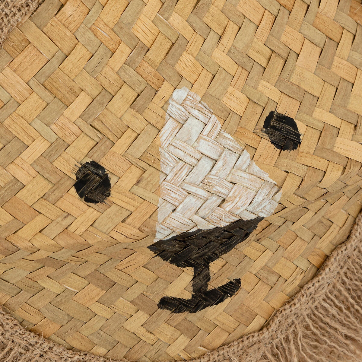 Coș depozitare împletit pentru jucării, Lion