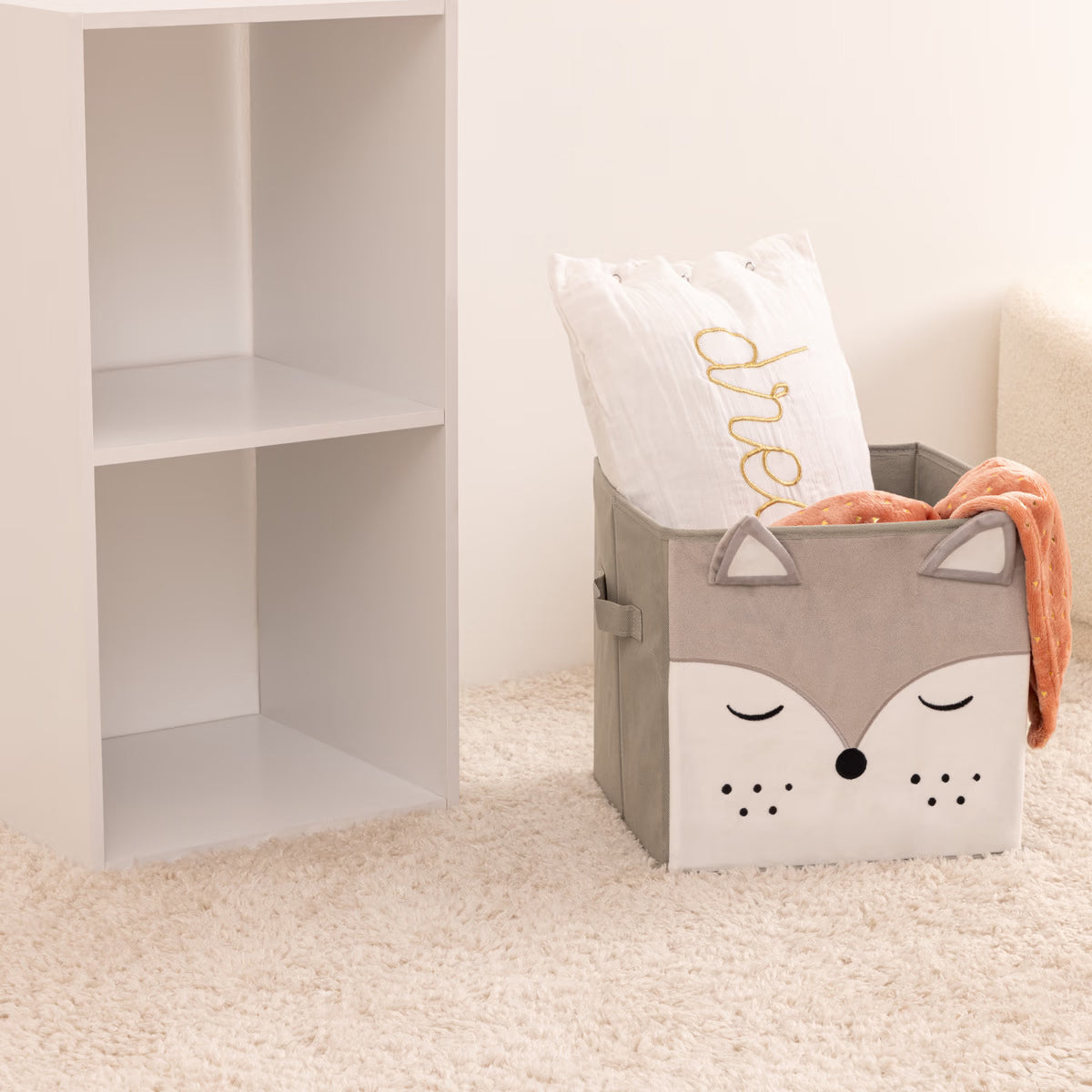 Cutie depozitare jucării, Vulpe