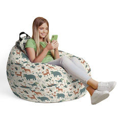 Fotoliu puf Bean Bag tip para - Ursi cerbi si alti prieteni
