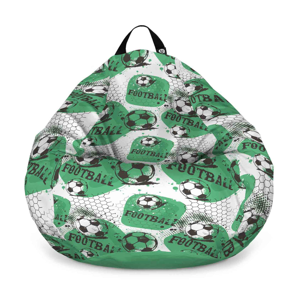 Fotoliu puf Bean Bag tip para - Fotbal