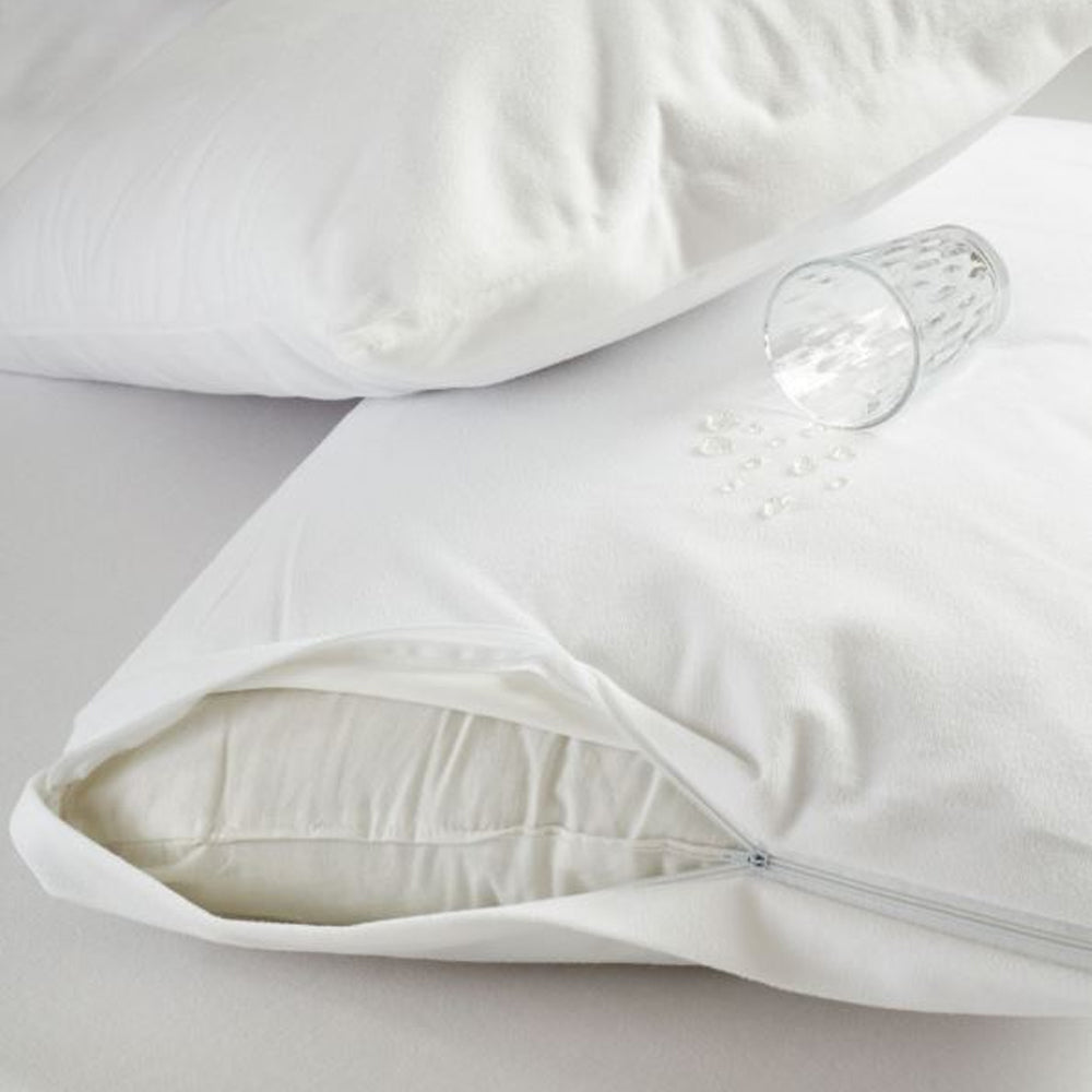 Husă de Pernă Impermeabilă și Respirabilă, Bumbac Frotir