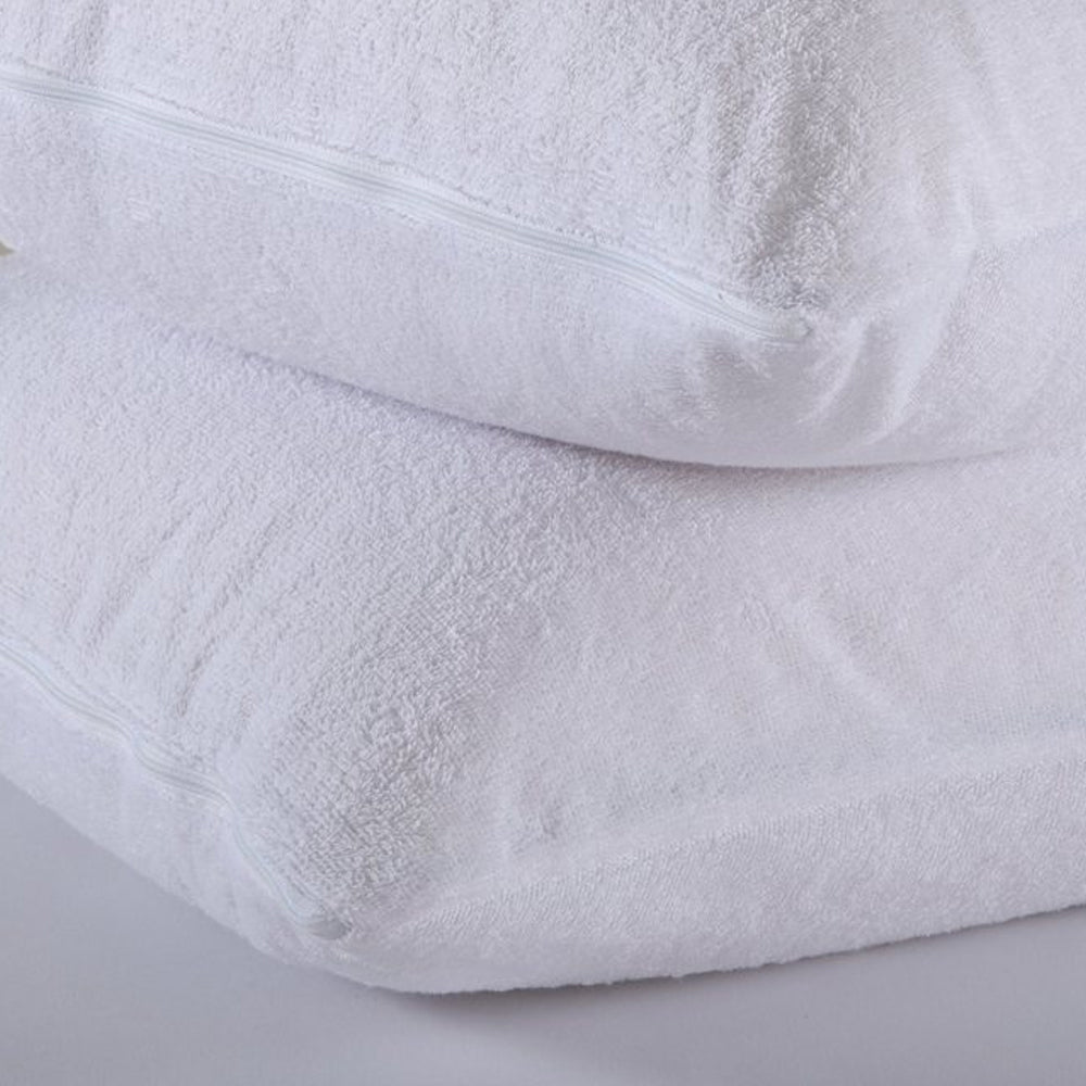 Husă de Pernă Impermeabilă și Respirabilă, Bumbac Frotir