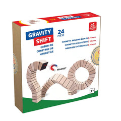 Joc Gravity Shift, 24 piese magnetice – Joc de îndemânare