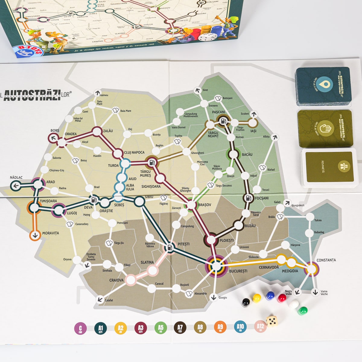Jocul autostrăzilor – Joc de strategie românesc