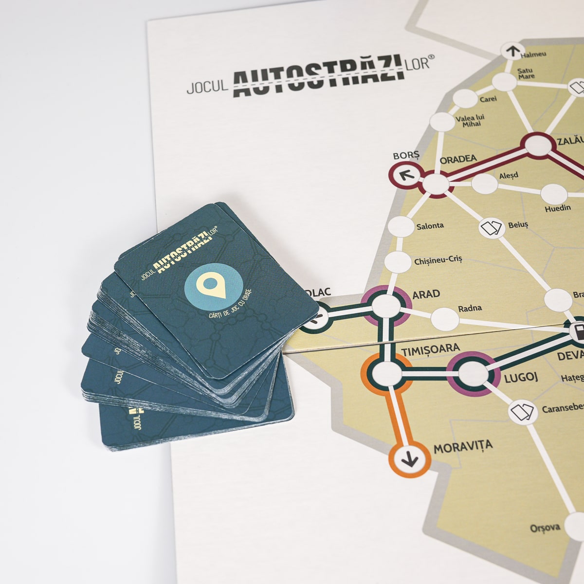 Jocul autostrăzilor – Joc de strategie românesc