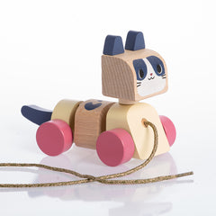 Pisicuța - Pastel - jucărie din lemn Cubika