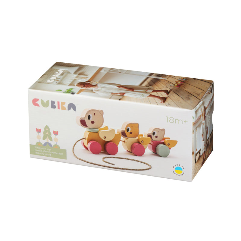 Rățuștele mele - Pastel - jucărie din lemn Cubika