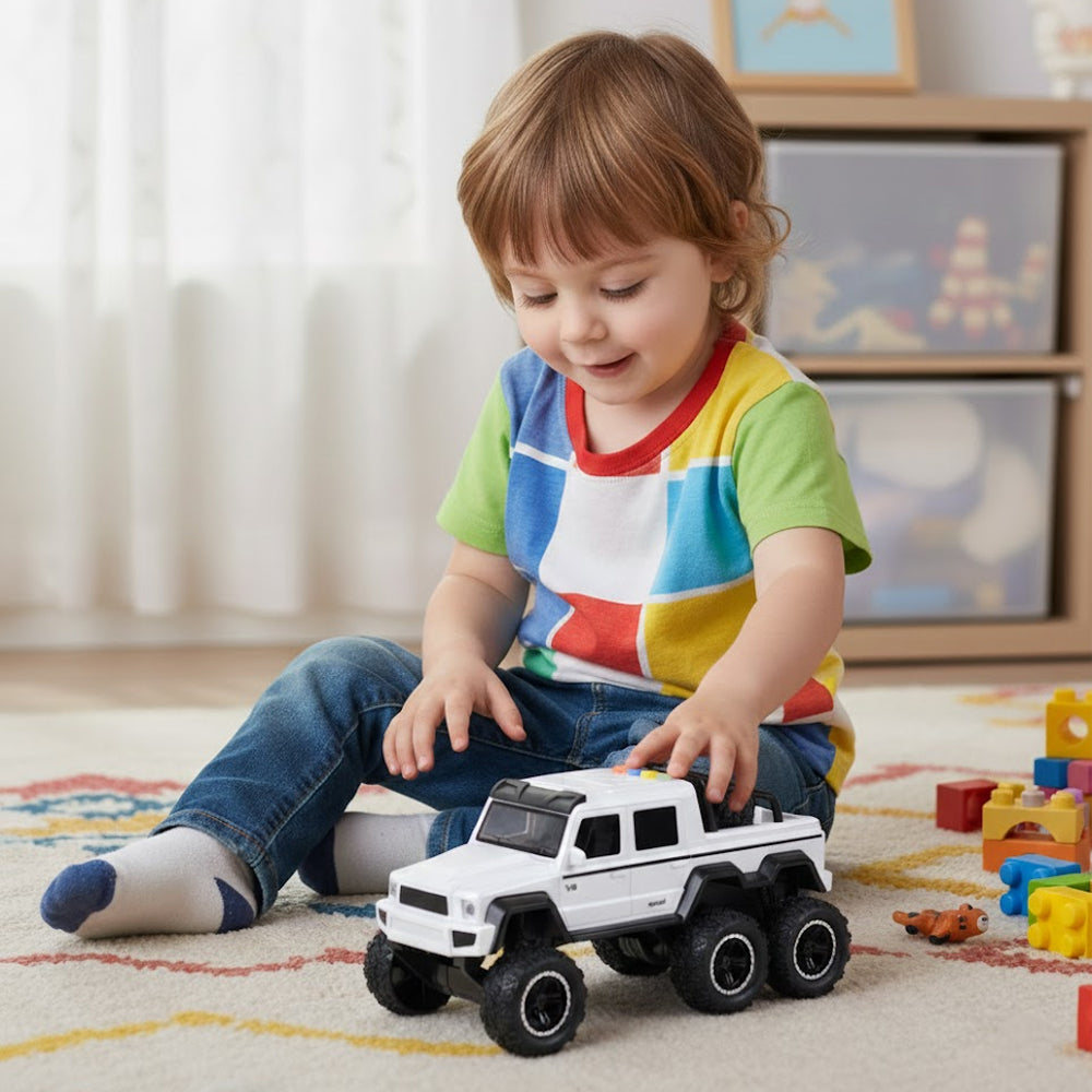 Masinuta de Teren, cu auto-propulsare, sunete si lumini