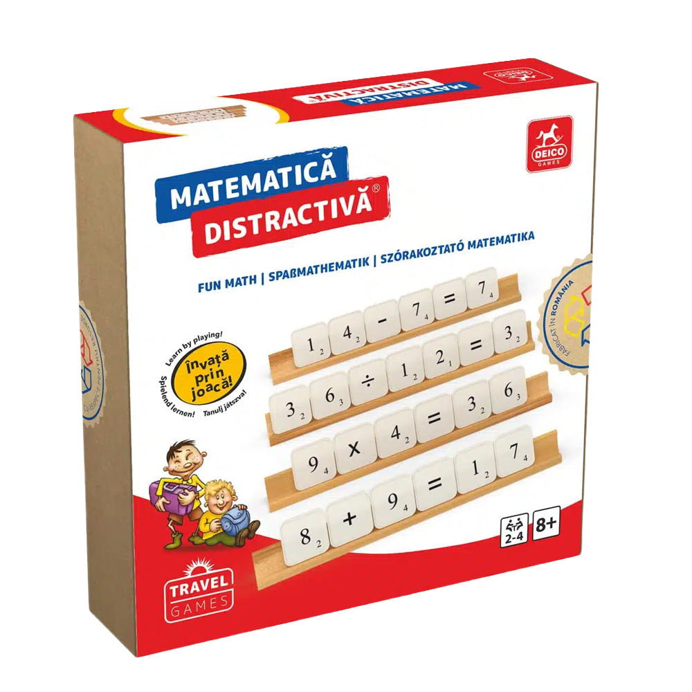 Matematica Distractivă, ediția Travel – Joc de societate