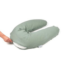 Perna pentru gravide si bebelusi 3in1, bumbac organic, Comfy Big Doomoo