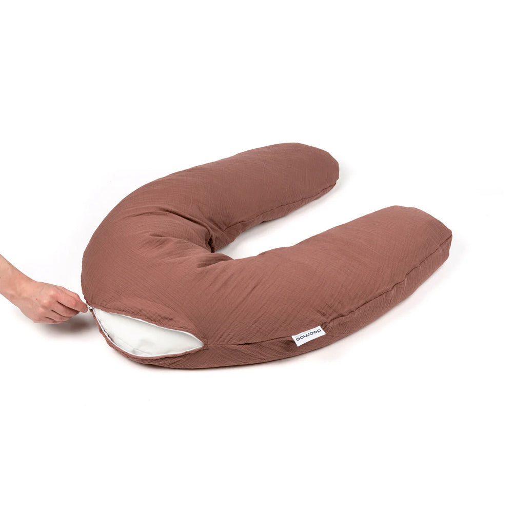 Perna pentru gravide si bebelusi 3in1, bumbac organic, Comfy Big Doomoo