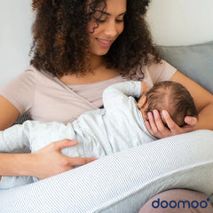 Perna pentru gravide si bebelusi 3in1, bumbac organic, Doomoo Buddy