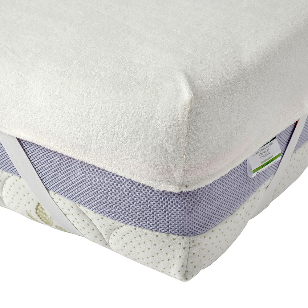 Protecție pentru saltea din bumbac impermeabil