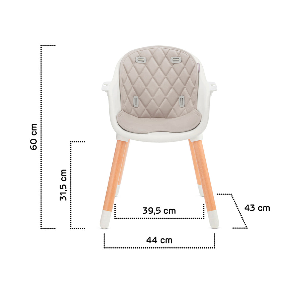 SCAUN DE MASA KINDERKRAFT SIENNA, 2 IN 1