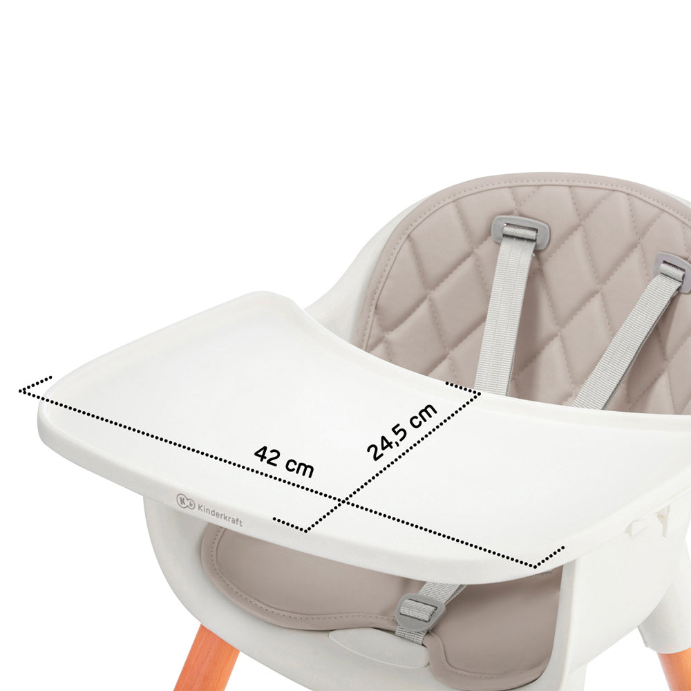 SCAUN DE MASA KINDERKRAFT SIENNA, 2 IN 1